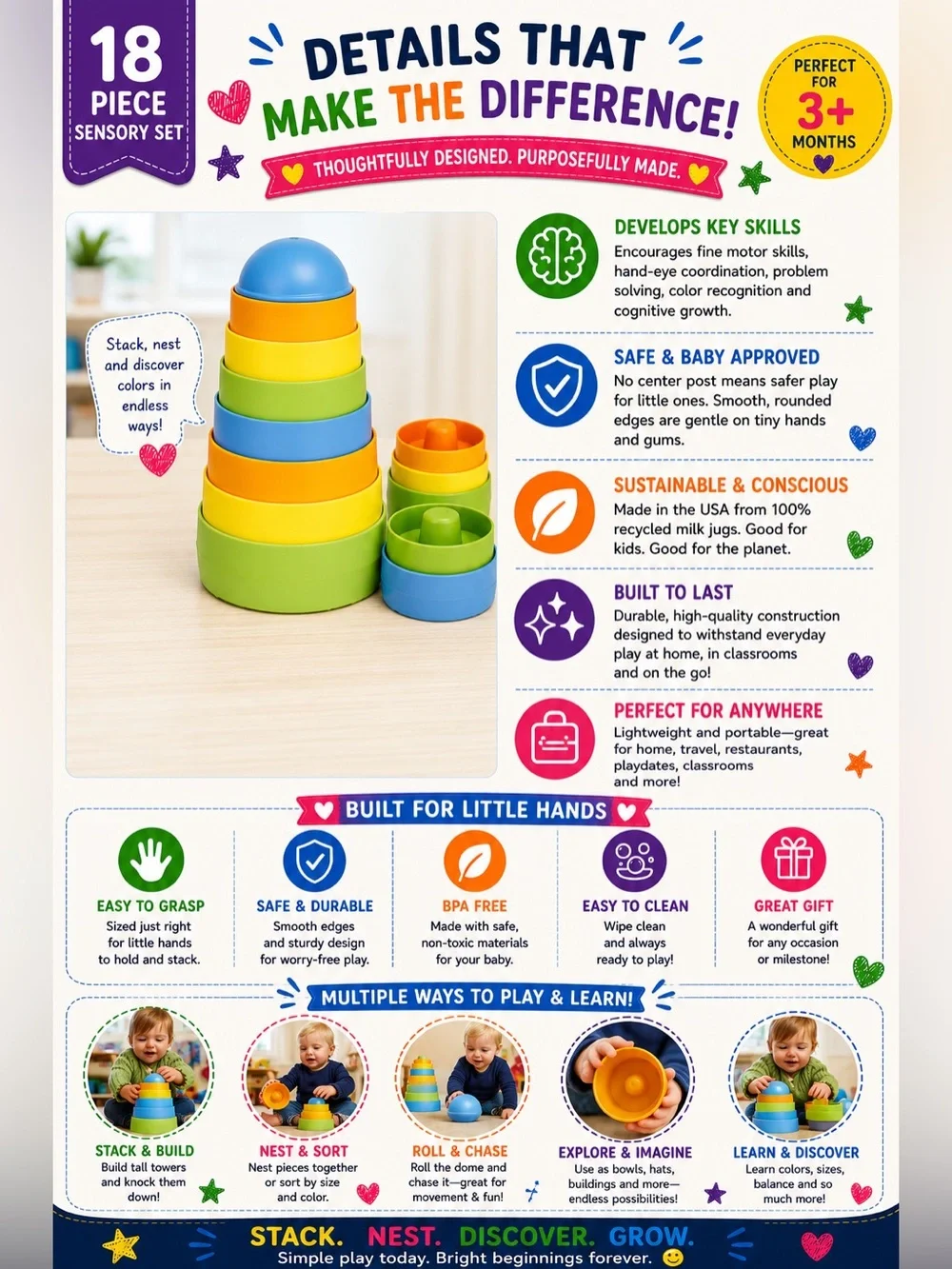 Green Toys as imagination can